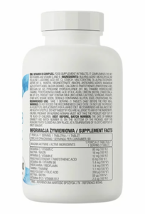 Ostrovit Vitamin B Complex 90 Tablet - Görsel 2