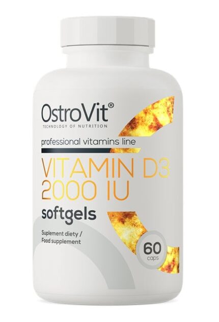 OstroVit Vitamin D3 2000 IU softjel 60 Tablet