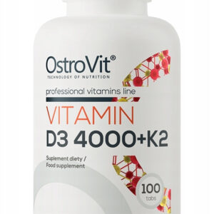 OstroVit Vitamin D3 4000 IU  K2 100 tablet