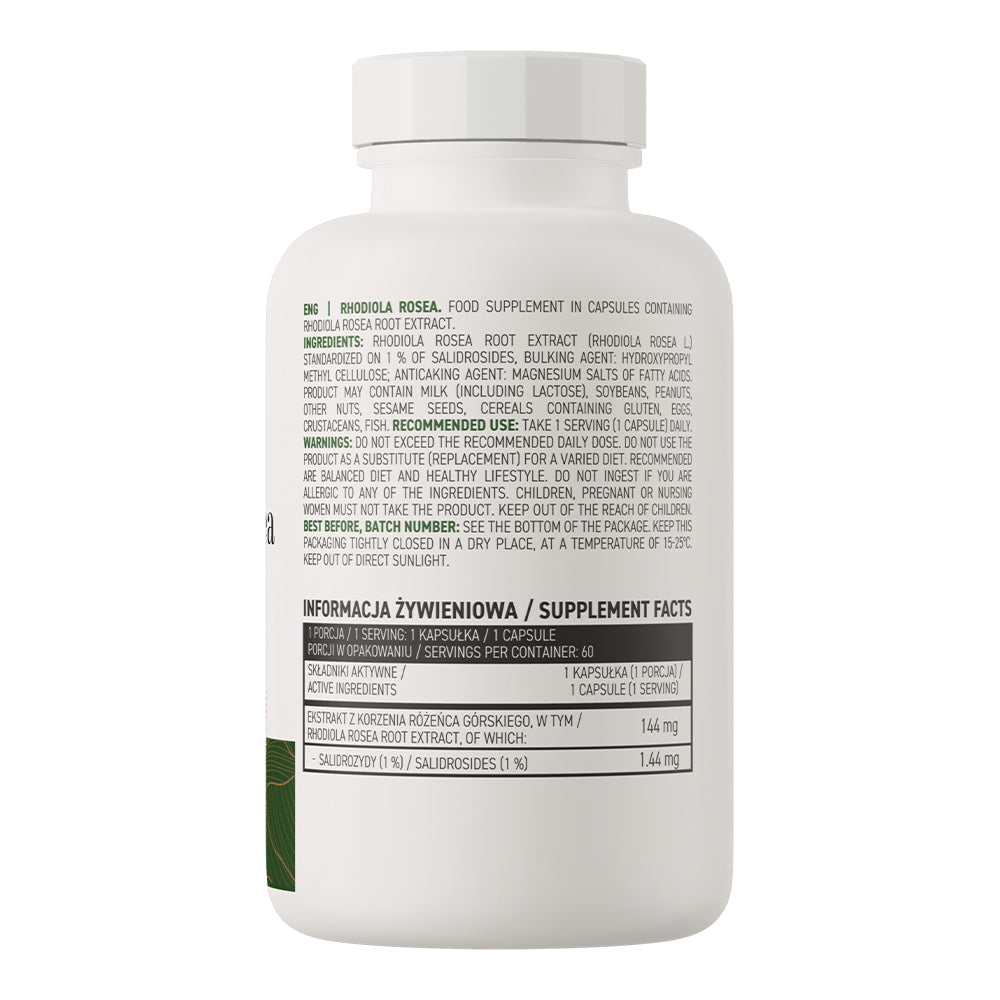 OstroVit Rhodiola rosea VEGE 60 caps