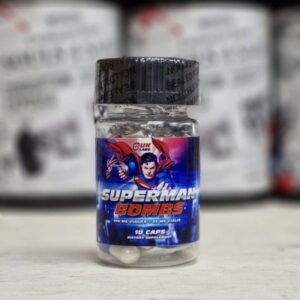 UK Labs Superman Bombs Sildenafil Citrate & Tadalafil 10caps - Erkeklere özel - Görsel 2