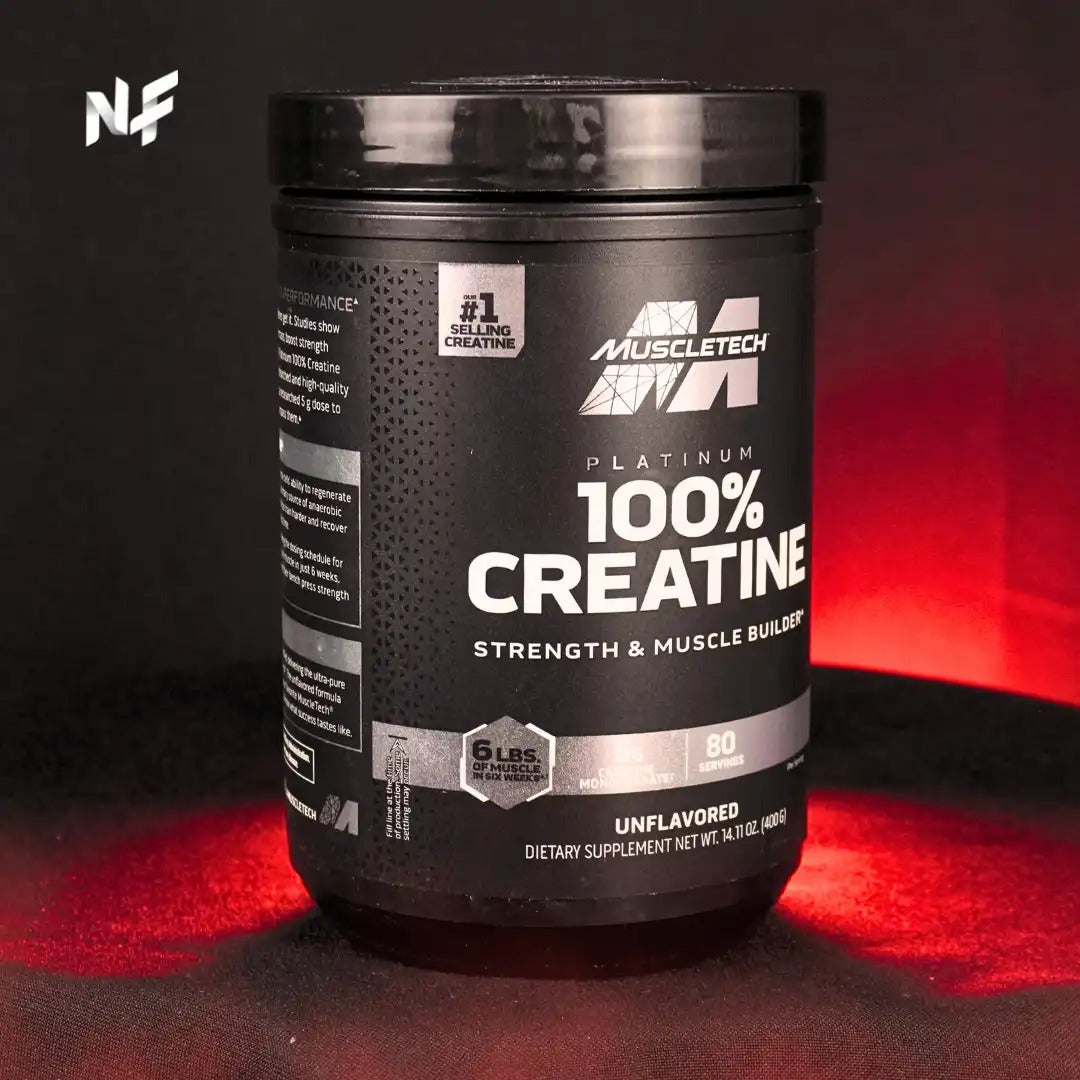 MuscleTech Platinum Creatine %100 Kreatin 400 Gram – 5 gram