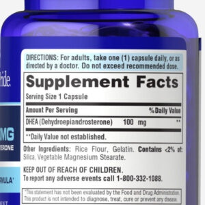 Puritan’s Pride DHEA 100mg for Healthy Aging 60 Caps