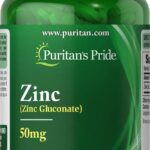 Puritans Pride Zinc Gluconate Çinko 50 Mg 250 Tablet