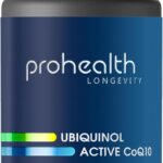 ProHealth Longevity Ubiquinol Kaneka CoQ-10 Antioxidants 100 mg 60 Softgels