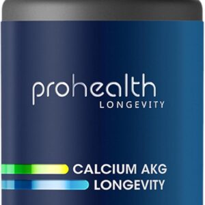 ProHealt Calcium AKG Alpha Ketoglutarate Healthy Aging Bone, Joint & Cartilage 1000 mg 60 Caps