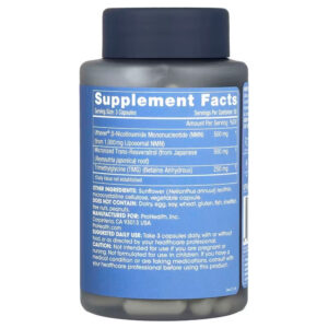 ProHealth Longevity Liposomal NMN Resveratrol Tmg Pro Complete 90 Caps - Görsel 2