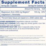 ProHealth Magnesium L-Threonate Magtein Brain Health Cognitive Memory & Focus 90 Caps - Görsel 3