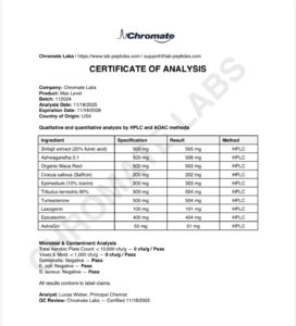 Xmagiclabs Max Level GH Shilajit, Ashwagandha, Maca, Tribulus, Turkesteron  180 CAPS - USA MENŞEİ FDA ONAYLI - Görsel 3
