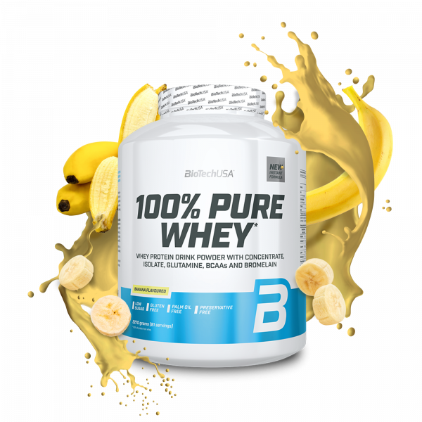 BioTechUSA Pure Whey Protein 2270 Gr – Muz