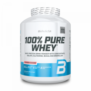 BioTechUSA Pure Whey Protein 2270 Gr - Çilek