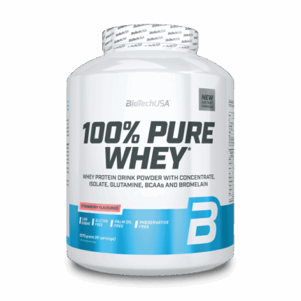 BioTechUSA Pure Whey Protein 2270 Gr - Çilek