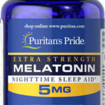 Puritan's Pride Melatonin 5 mg 60 Capsules