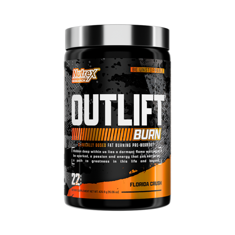 Nutrex Outlift Burn Clinically Dosed Fat Burning PreWorkout