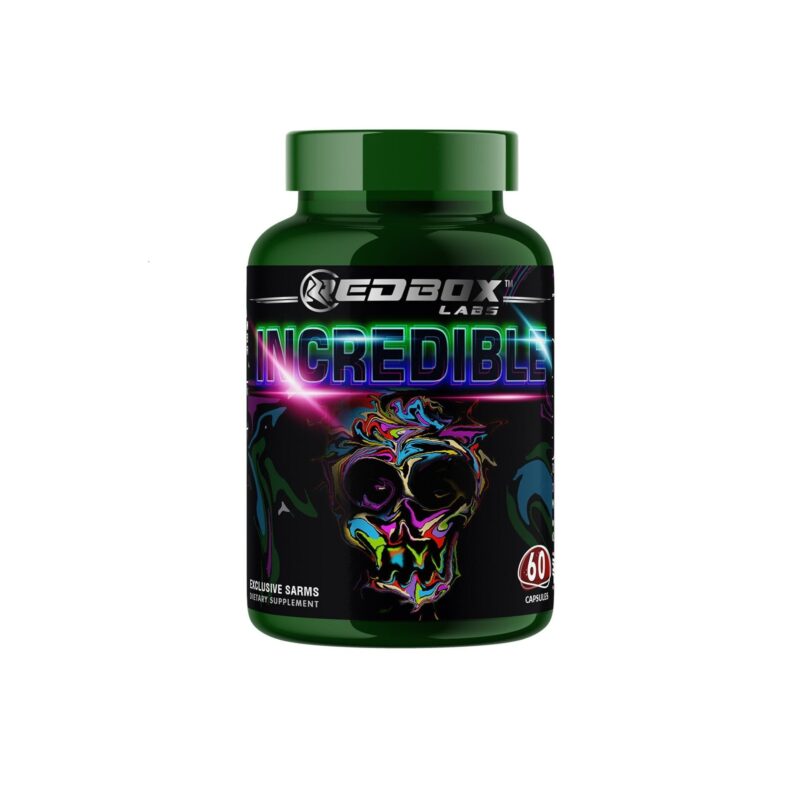 Red Box Labs Incredible Mk677 İbuta Anabolic boost mix 60 Caps