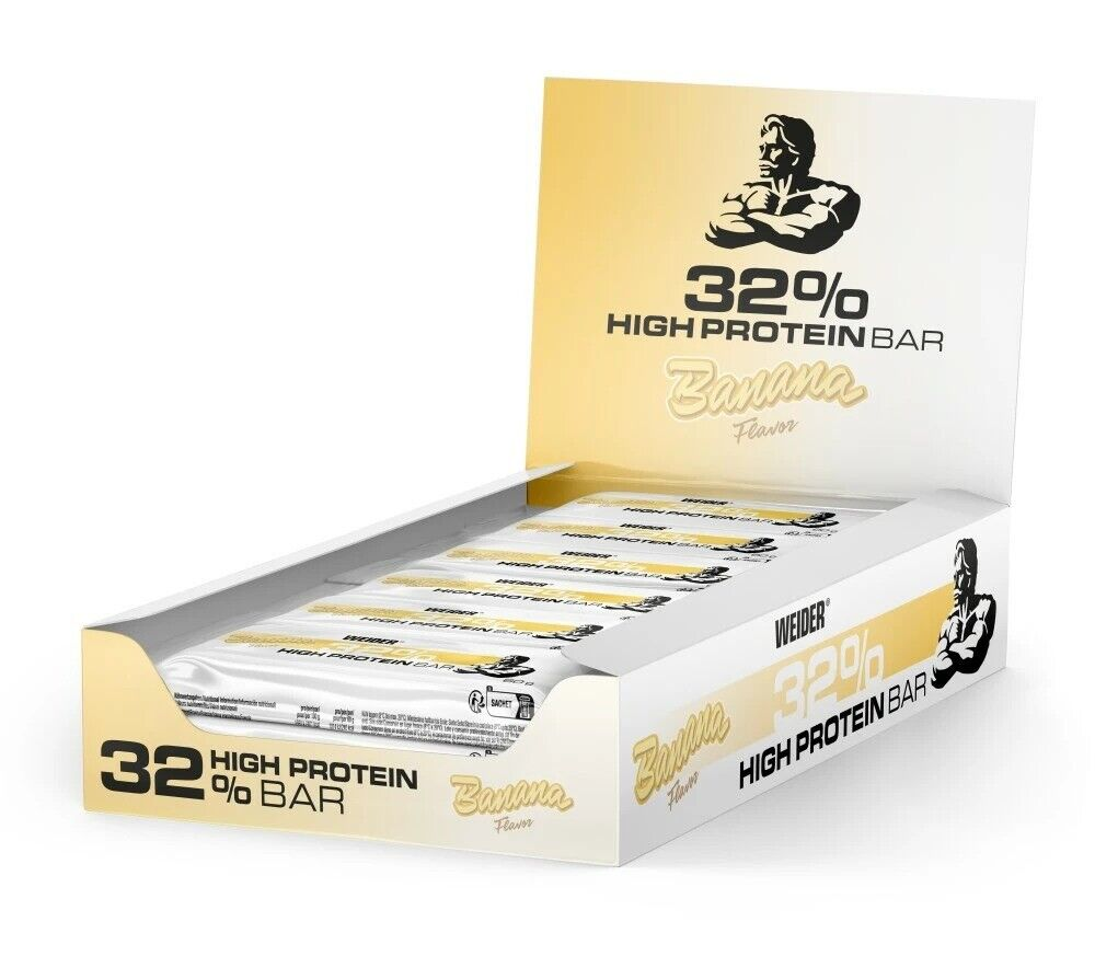 Weider 32% Protein-Bar - 12 x 60 gr Paket - Görsel 3