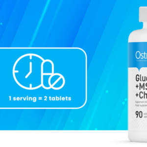 OstroVit Glucosamine(glukozamin) + MSM + Chondroitin 90 tablets