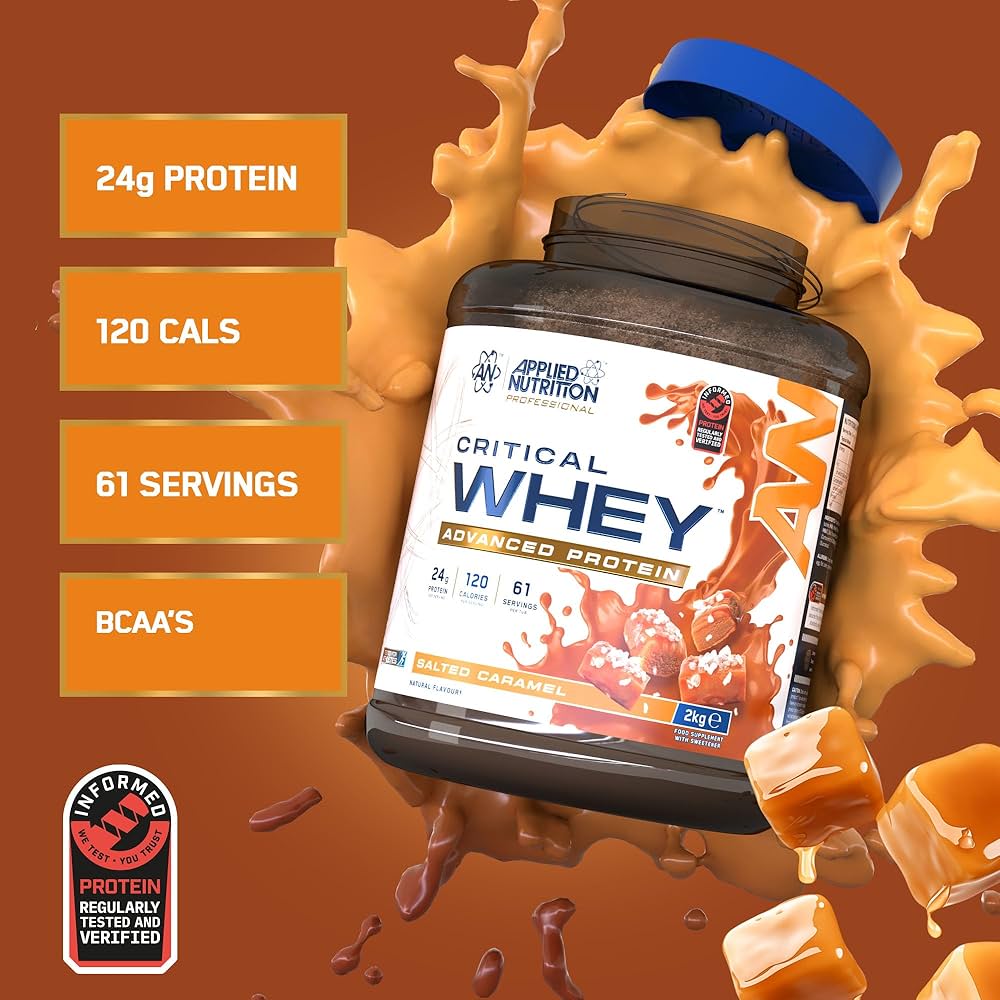 Applied Nutrition Critical Whey Protein Salted Caramel 2 kg - Görsel 2