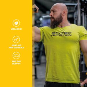 Scitec Nutrition Vita-C 1100 – High Potency Vitamin C 1100mg  100 Caps - Görsel 5