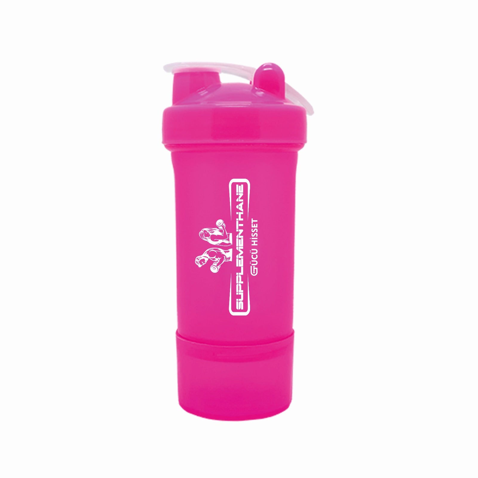 Fitness Smart Shaker 550 Ml + Toz saklama kablı - Görsel 4