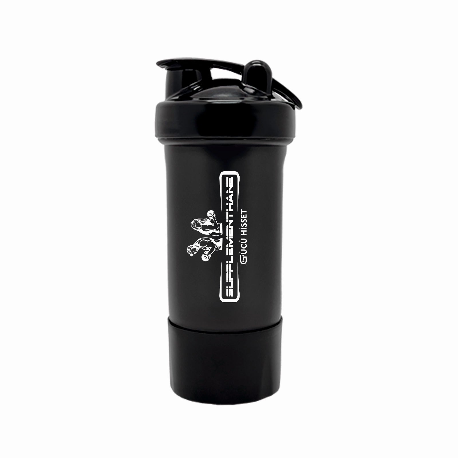Fitness Smart Shaker 550 Ml + Toz saklama kablı