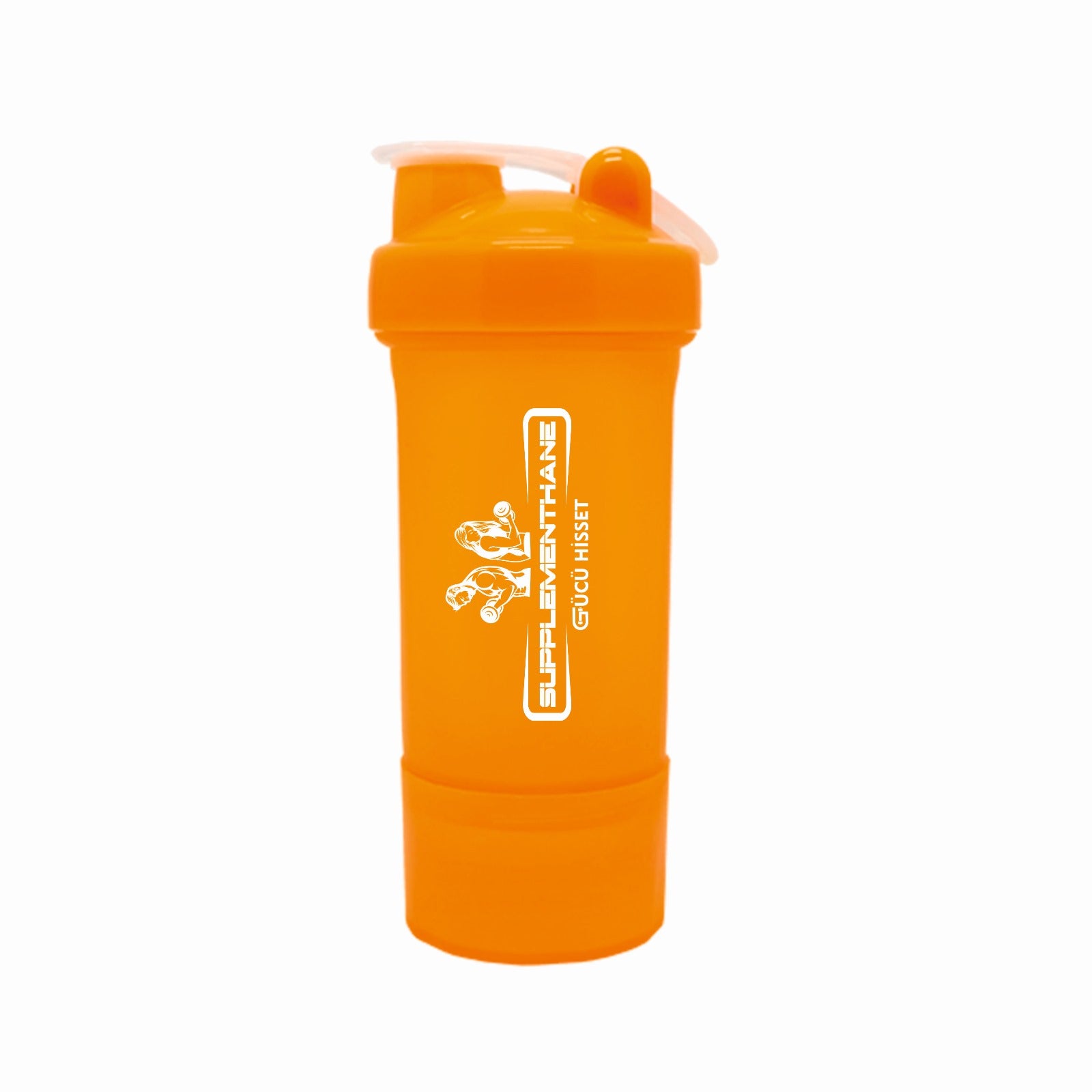 Fitness Smart Shaker 550 Ml + Toz saklama kablı - Görsel 5