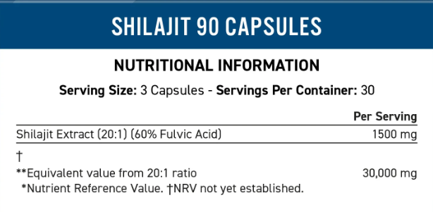 Applied Nutrition Shilajit 90 caps - Görsel 4