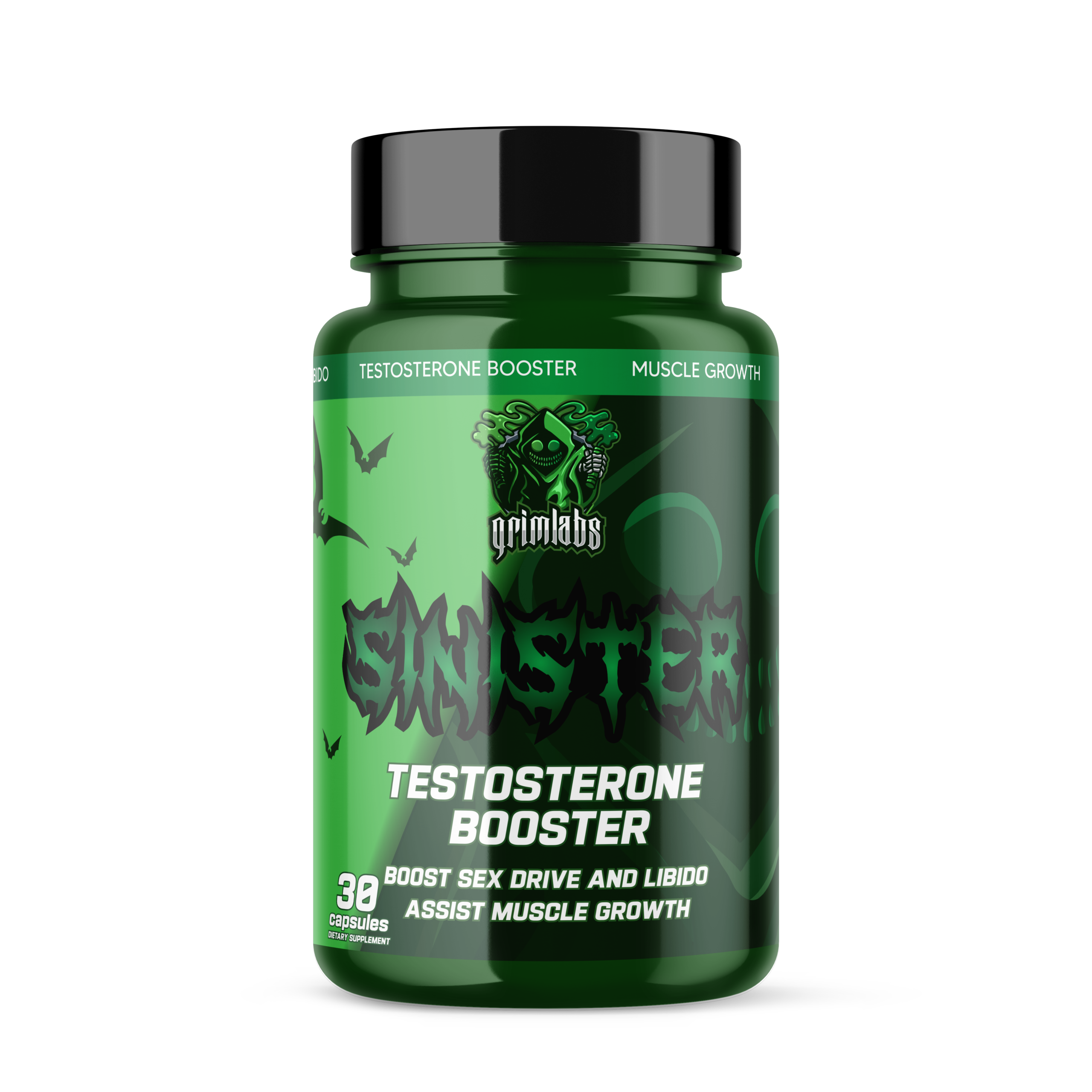 Grimlabs Sinister TestosteroneBooster 30 Kapsül