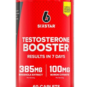 SixStar Elite Series Testosterone Booster 60 Caps