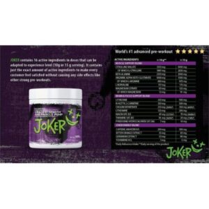Smart Labs Joker Preworkout Dmaa 300g - Görsel 2