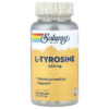 Solaray L-Tyrosine Neurotransmitter Support 500 mg, 50 VegCaps