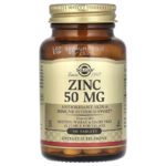 Solgar Zinc 50 mg 100 Tablets
