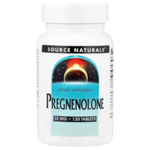 Source Naturals Pregnenolone Brain & Cognitive 25 mg 120 Tablet