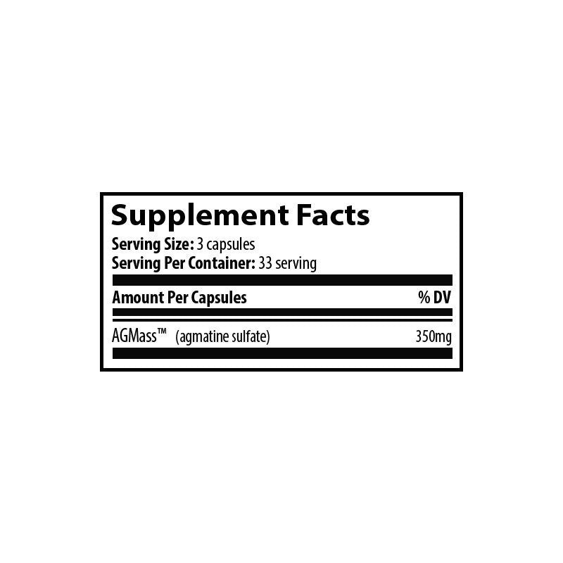 Submission Science Agmatine Sulfate Nitric oxide Booster Punch 100caps - Görsel 2