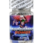 UK Labs Superman Bombs Sildenafil Citrate & Tadalafil 10caps - Erkeklere özel