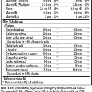 MUSCLETECH Hydroxycut Hardcore Super Elite / 100 Caps