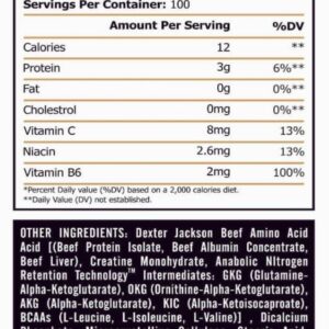 Dexter Jackson Beef Amino 300 Tablet