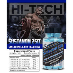 Hitech Sustanon Testosterone Booster 250 30 Tablet - Görsel 2