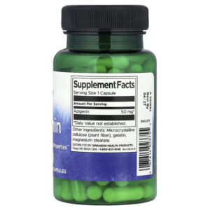 Swanson Apigenin Prostate Men’s Health Bioflavonoid 50 mg 90 Caps