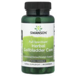 Swanson, Full Spectrum Herbal Gallbladder Care Dandelion , Burdock Detox Liver 60 Capsules