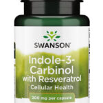 Swanson Indole-3 Carbinol with Resveratrol, 200 mg, 60 Capsules