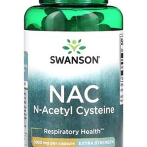 Swanson Nac N-Acetyl Cysteine 1000 mg 60 Kapsül