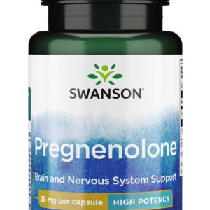 Swanson Pregnenolone 25 mg 60 Capsules