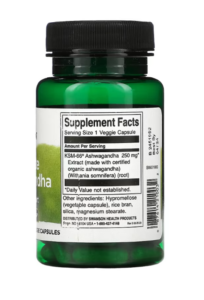 Swanson Ultimate Ashwagandha Ksm66 60 Kapsül - Görsel 2