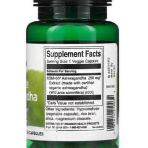 Swanson Ultimate Ashwagandha Ksm66 60 Kapsül