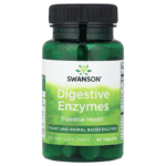 Swanson Digestive Enzymes Gut Health Betaine Bromelain Papain Ox Bile 90 Tablet