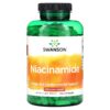 Swanson, Niacinamide, 500 mg, 250 Capsules - Non flush