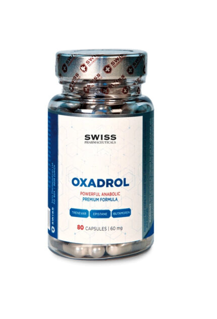 Swiss Pharma Oxadrol-Epistane-Trenavar-MK677 80 Kapsül
