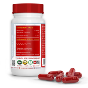 Swiss Pharmaceuticals BPC-157 500 Mcg 60 caps - Görsel 2