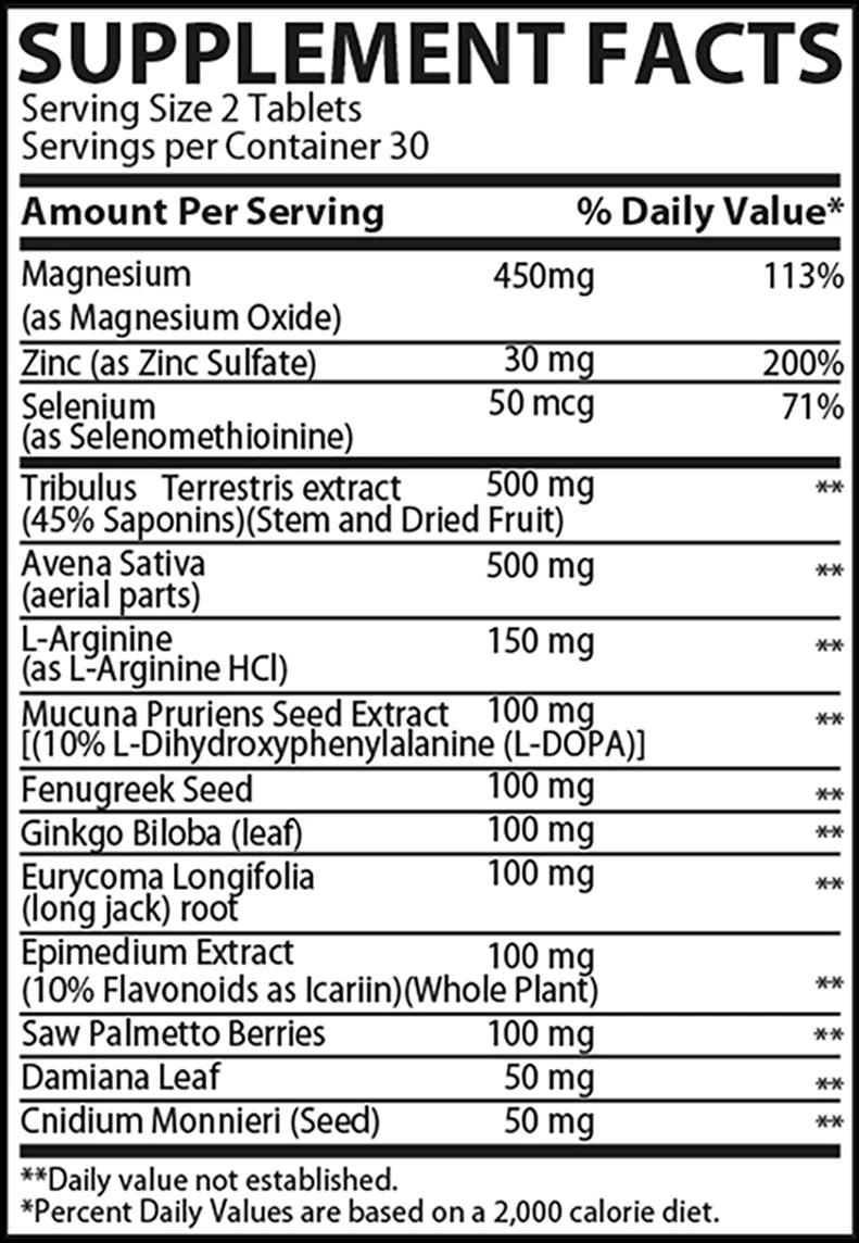 Muscle Rulz Testo Booster Tribulus Rulz 60 Tablet - Görsel 3